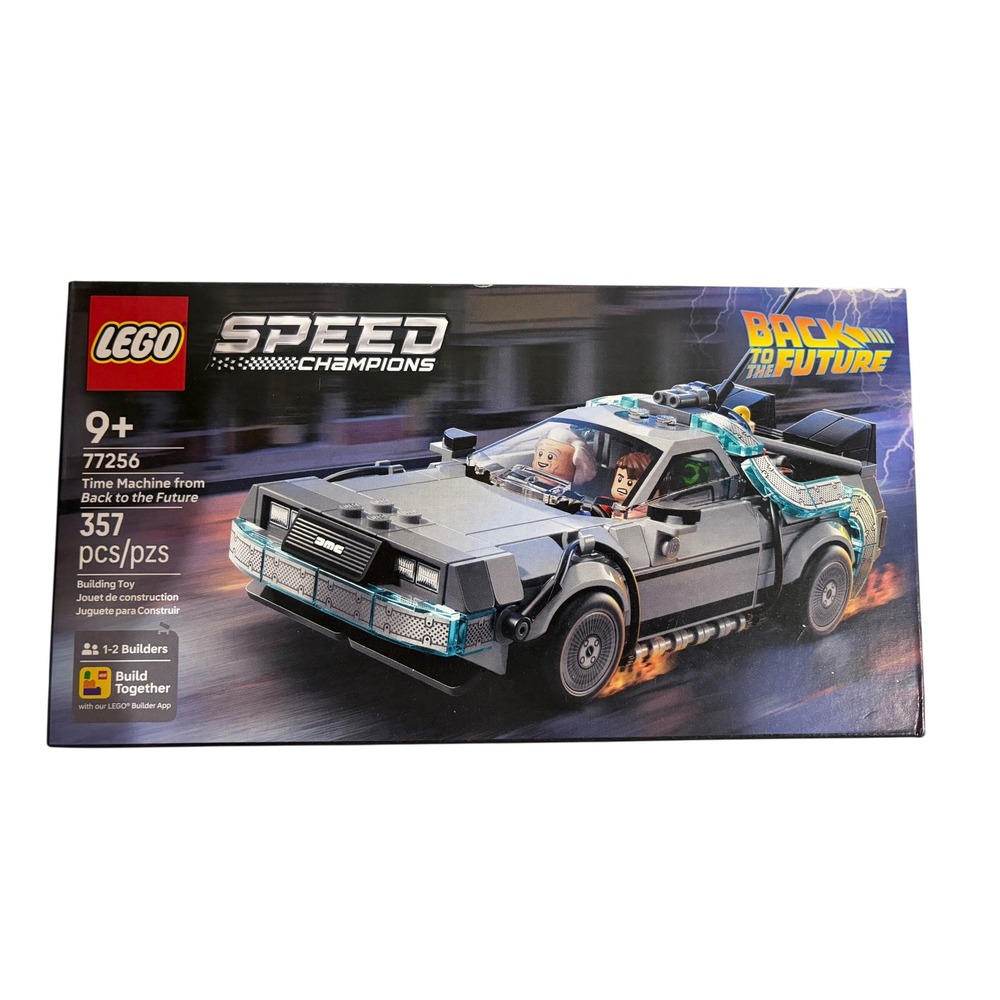 LEGO Speed Champions 77256 DeLorean Gray, Back to the Future, Toy, Car, New